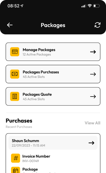 Packages and Payment Module